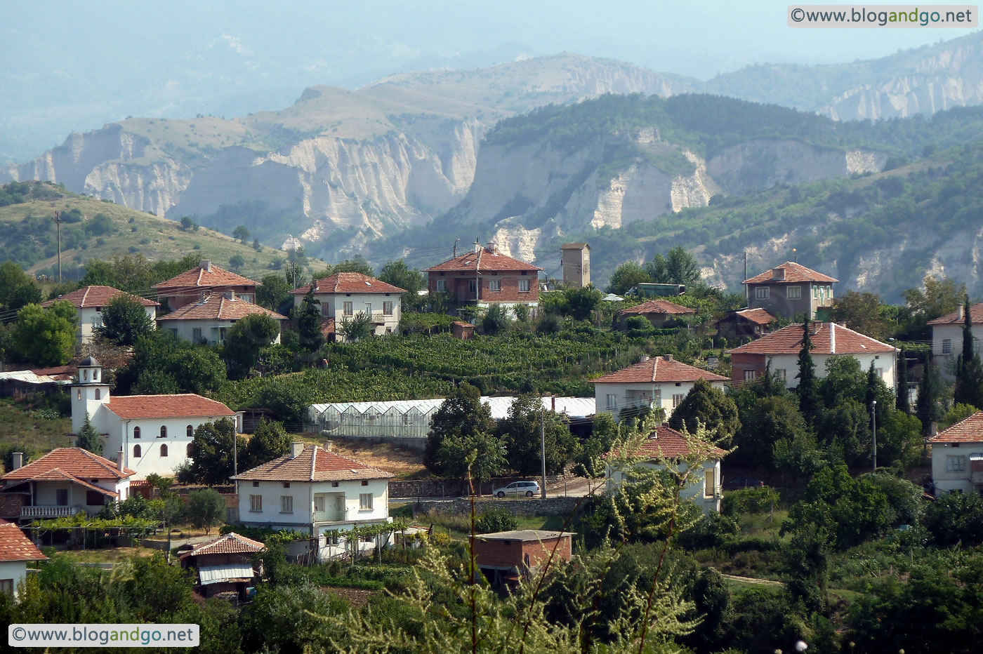 Melnik - One of the villages near the Rozhen Monastery